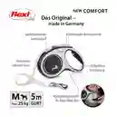 Correa Para Perro Flexi New Comfort Cinta Negro - M