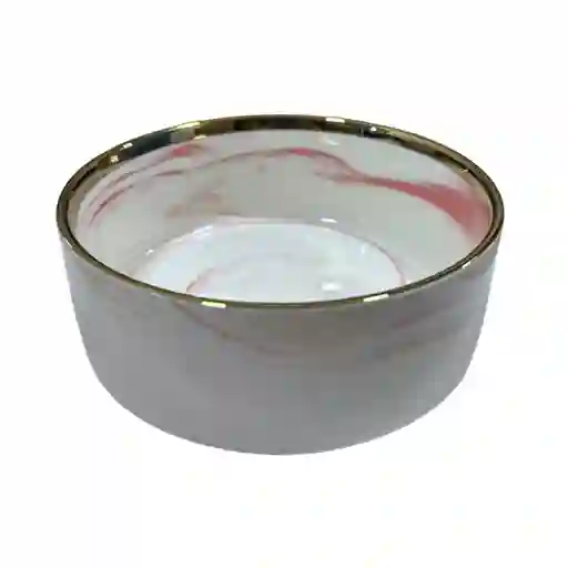 Comedero Ceramico Para Gato O Perro Marmoleado Rosa