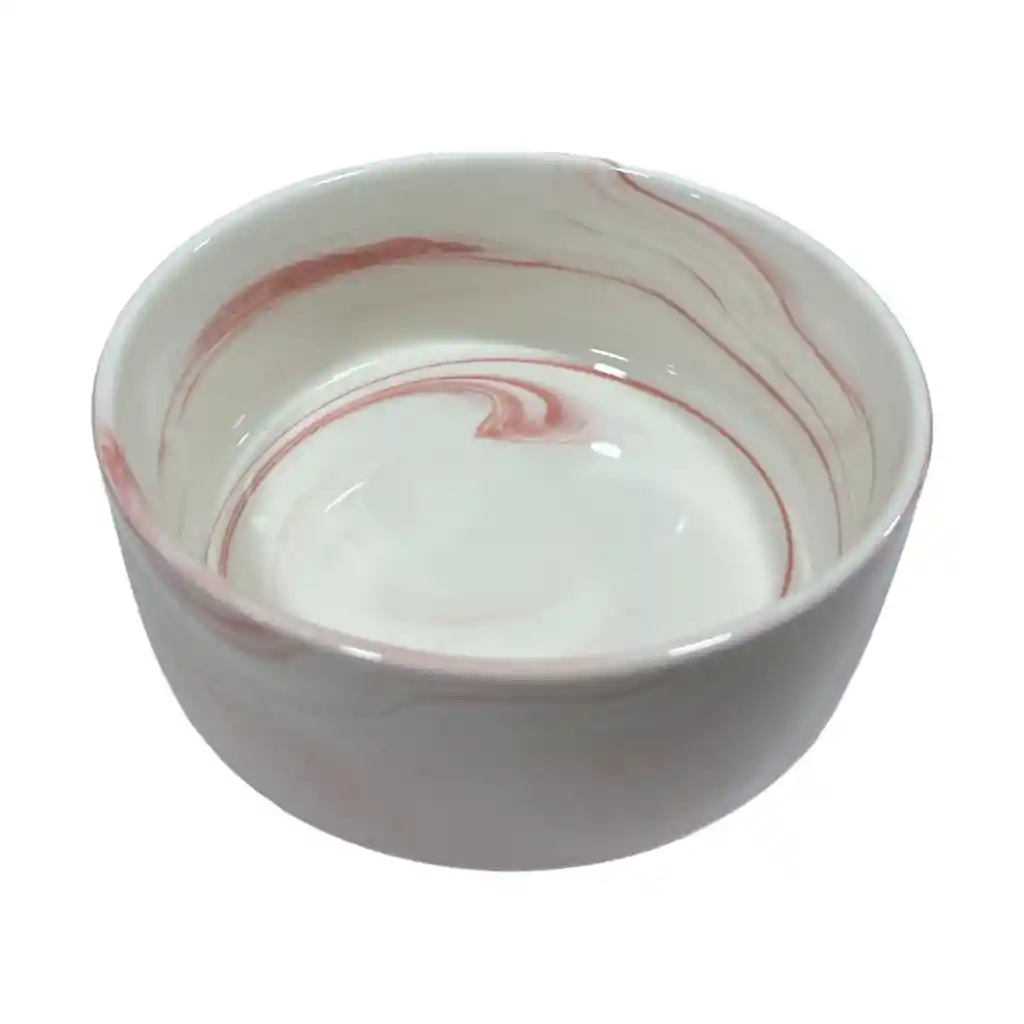Comedero Ceramico Para Gato O Perro Marmoleado Pastel