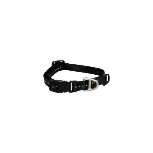 Collar Para Perro Rogz Util Clásico Negro - S