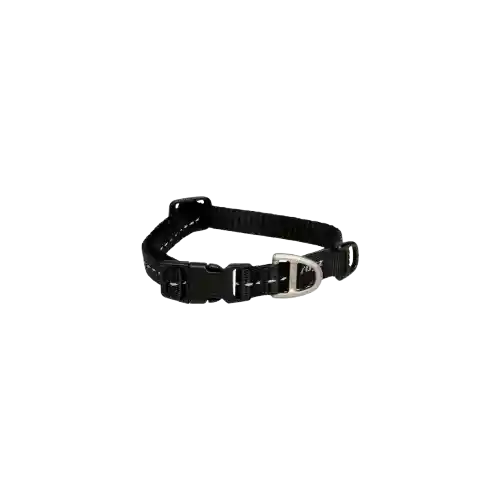 Collar Para Perro Rogz Util Clásico Negro - S