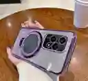 Estuche Para Honor 200 Lite Con Espejo Y Soporte En Morado