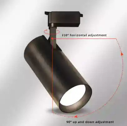 Luz Stop 20w Negro 160