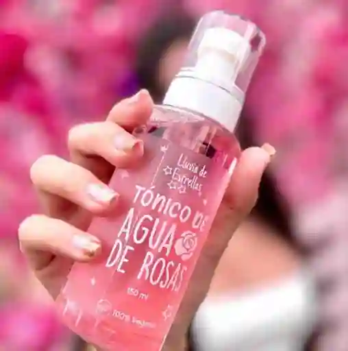 Tónico De Agua De Rosas Lluvia De Estrellas