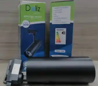 Luz Stop 30w Negro 1606