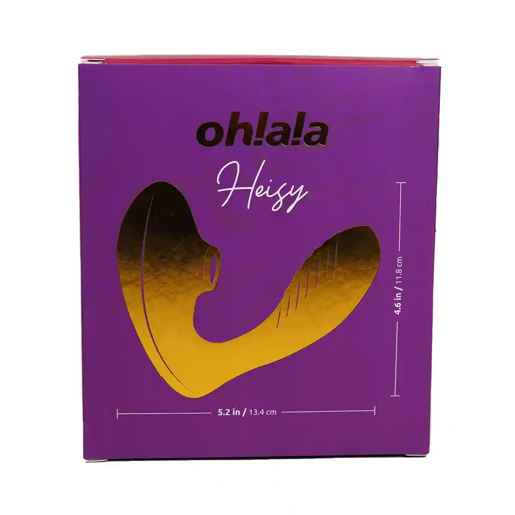 Vibrador Y Succionador Heisy Ohlala