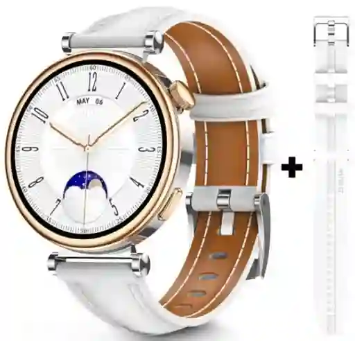 Reloj Smartwatch Mobulaa Gt4 Mini Original Dorado