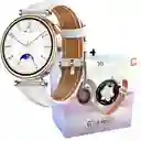 Reloj Smartwatch Mobulaa Gt4 Mini Original Dorado
