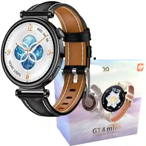 Reloj Smartwatch Mobulaa Gt4 Mini Original Negro