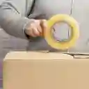 Cinta Ancha Gruesa Transparente Adhesiva 100 Metros Jaza Tape