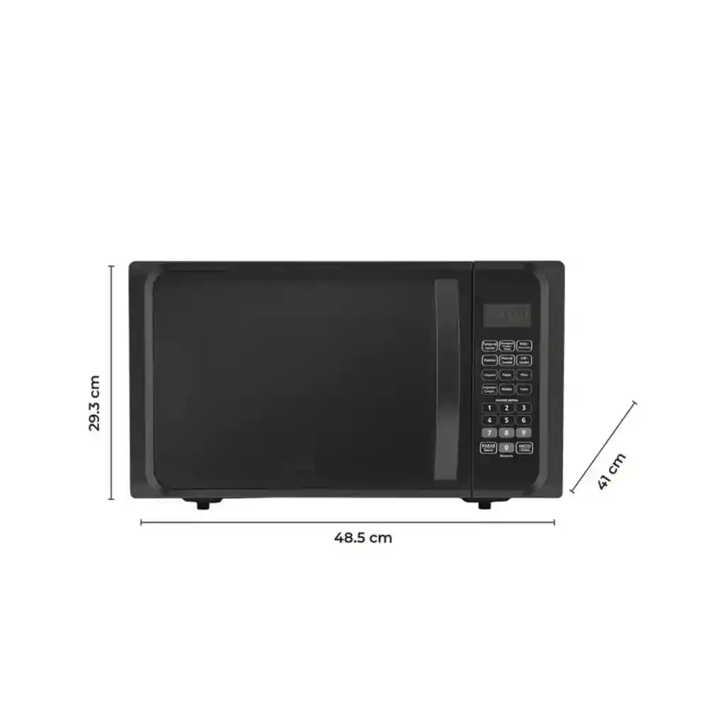 Horno Microondas Kalley 0.9 Pies K-mw09n Negro