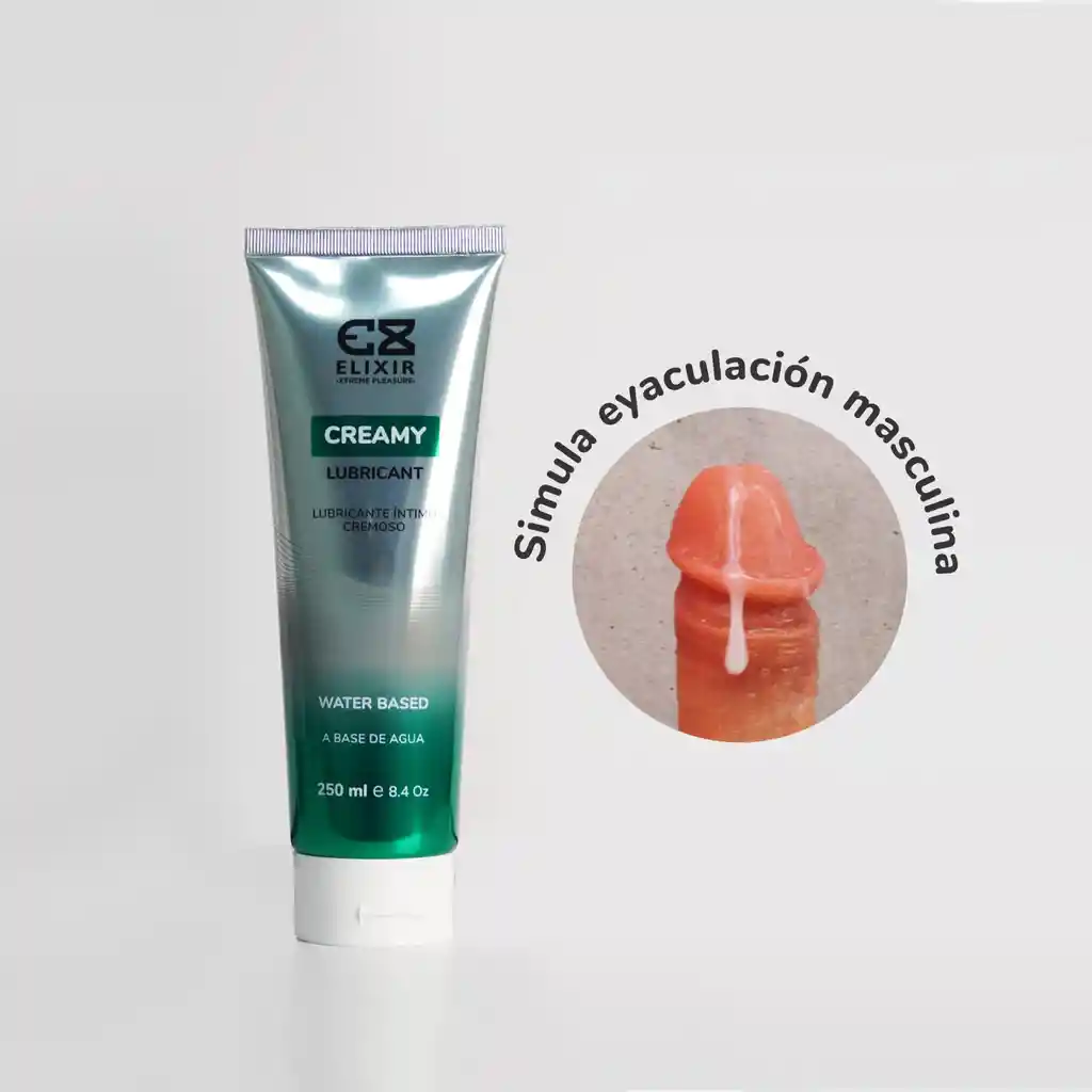 Lubricante Blanco Cremoso Eyaculación Masculina – 250 Ml