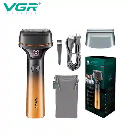 Maquina Afeitadora Recargable Inteligente Color Degradado Vgr 382