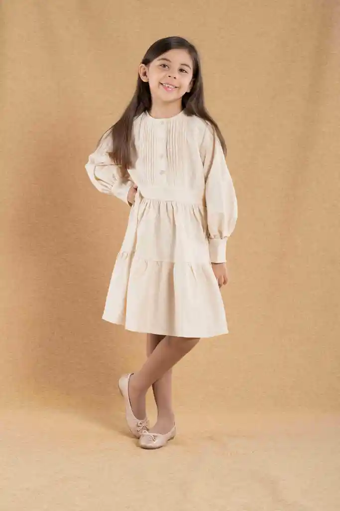 Vestido Erica Ruffled Talla 4