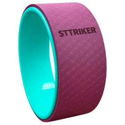 Rueda Yoga Morado 10 Pulgadas Deportivo Estiramiento Rodillo Relajación Gym