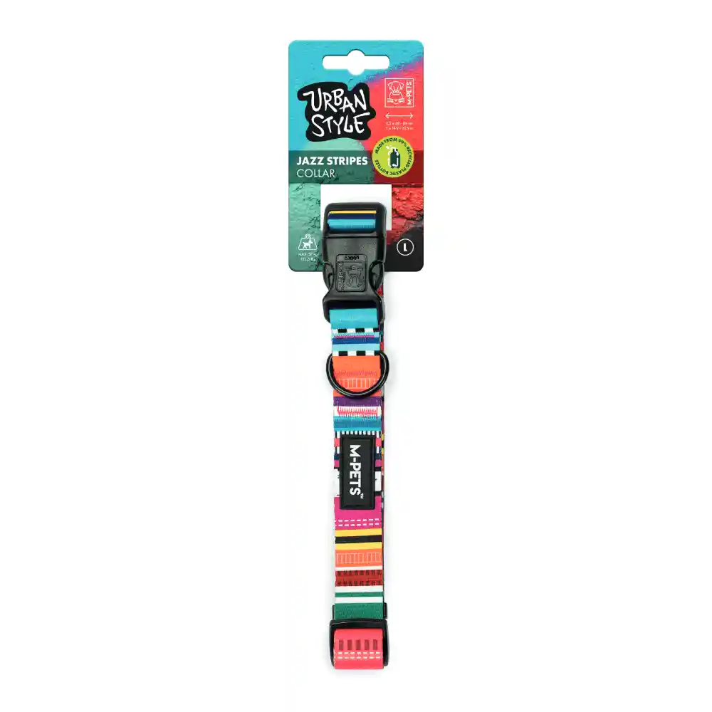 Collar Para Perro Urban Style Jazz M-pets - L
