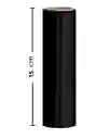 Rollo De Vinipel Industrial Negro 500 Mtrs X 30 Cms Ancho Stretch De Embalaje Empaques
