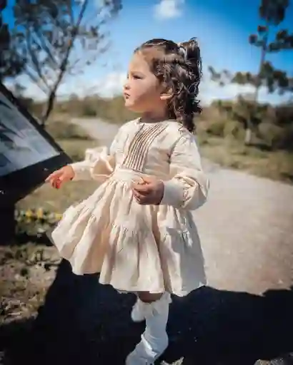 Vestido Erica Ruffled Talla 8