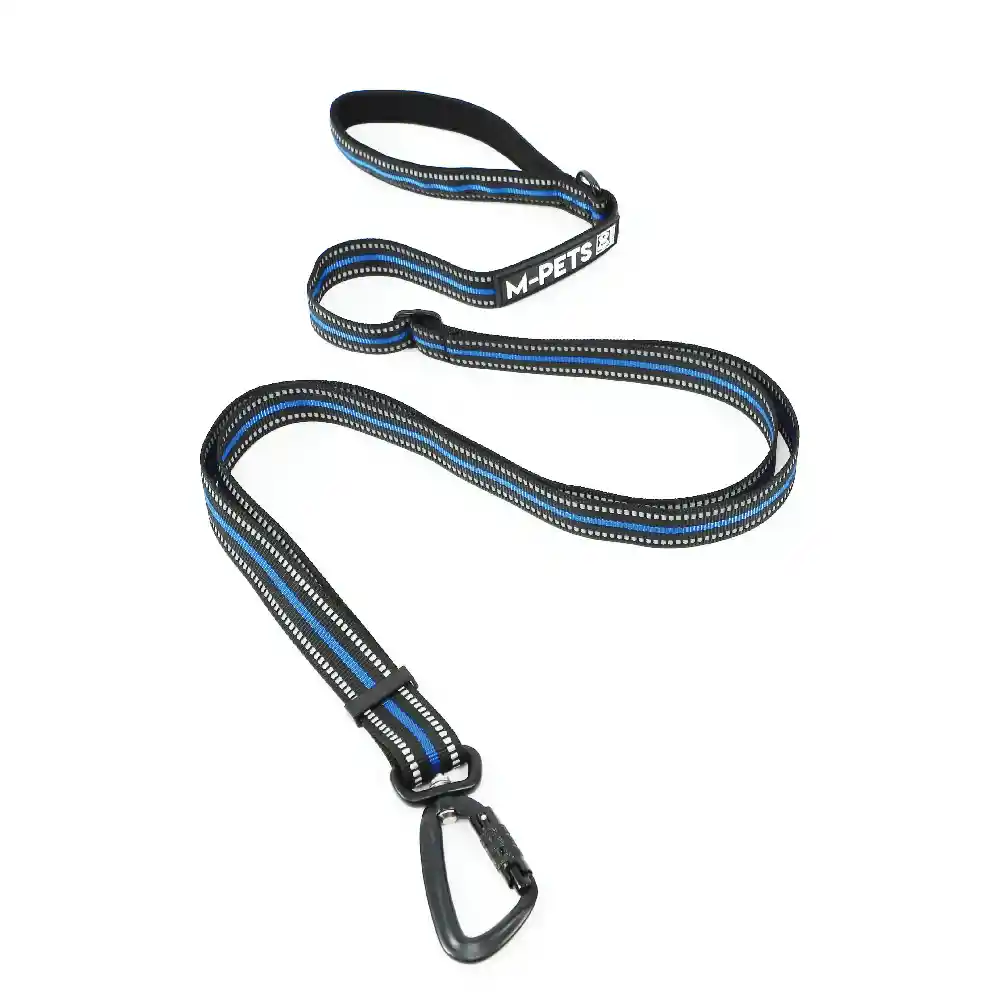 Correa Para Perro Hiking Azul M-pets - 110 X 2