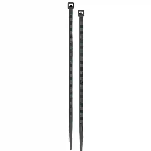 Amarres Plásticos Abrazaderas De Tensión Negros 4.8 X 200 Mm X 100pcs
