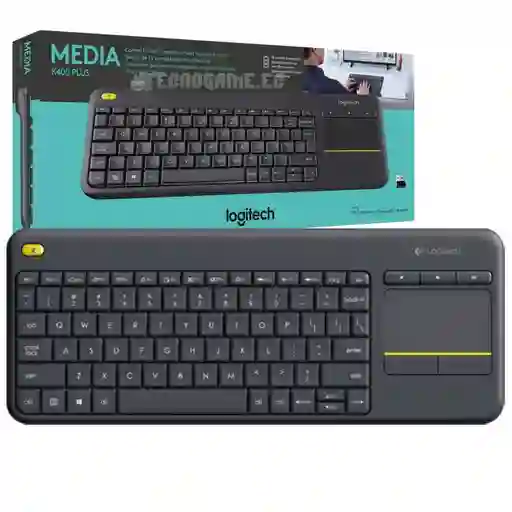 Teclado Logitech Inalámbrico K400 Plus
