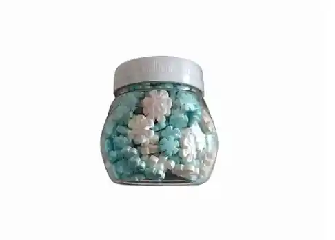 Sprinkles Dulces Comestibles Copo De Nieve