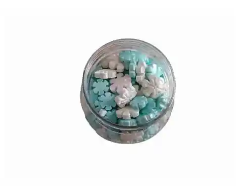 Sprinkles Dulces Comestibles Copo De Nieve