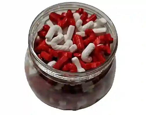 Sprinkles Dulces Comestibles Bastón Navidad X 125grs