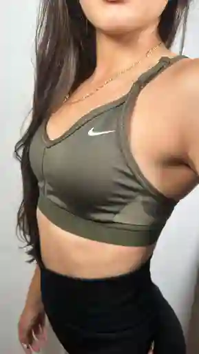 Top Deportivo Nike Dama Verde Talla Xs Fitness Entrenamiento
