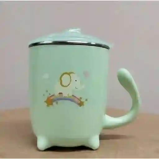 Vaso Elefante Verde Menta