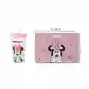 Vaso De Vidrio Con Tapa - Mickey Y Sus Amigos