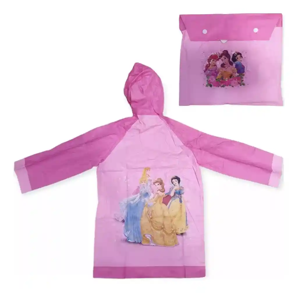 Impermeable Princesas - Talla Xxl
