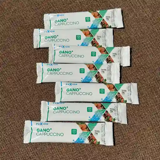 Gano + Cappuccino / Pack X14 Unidades / Fuxion / Productos Naturales / 5g