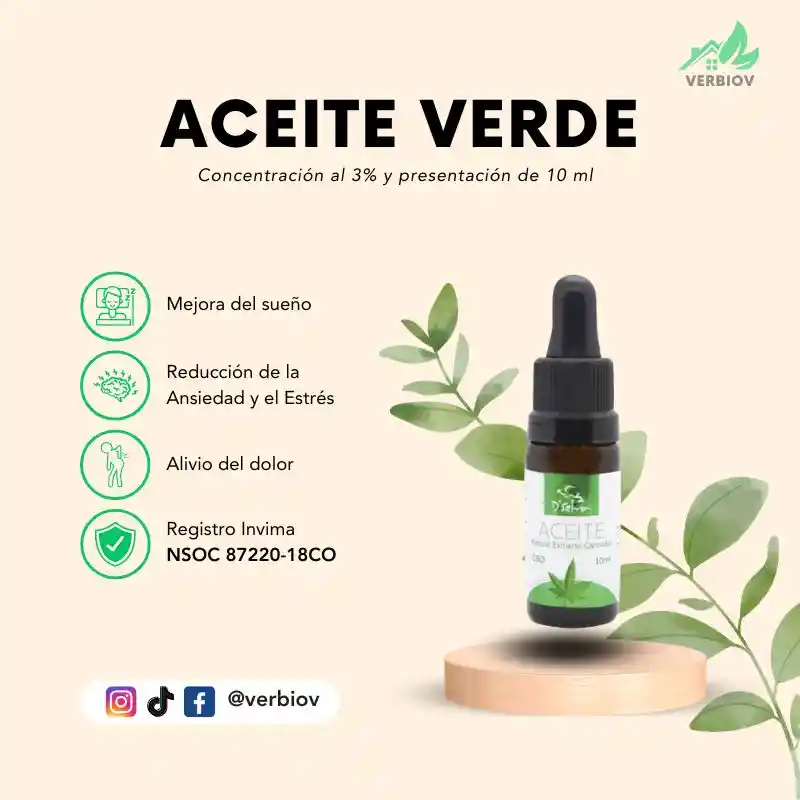 Aceite De Cannabis Medicinal Premium