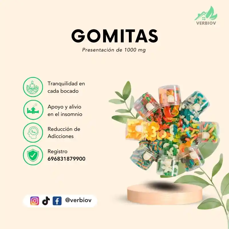 Gomas De Cbd - 1000mg