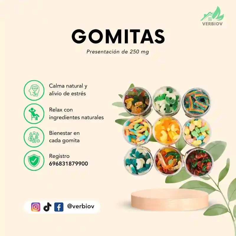 Gomitas De Cbd - 250mg