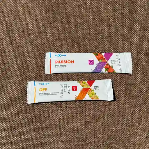 Passion + Off / Kit Para Migrañas / Fuxion / Productos Naturales / 5g C/u