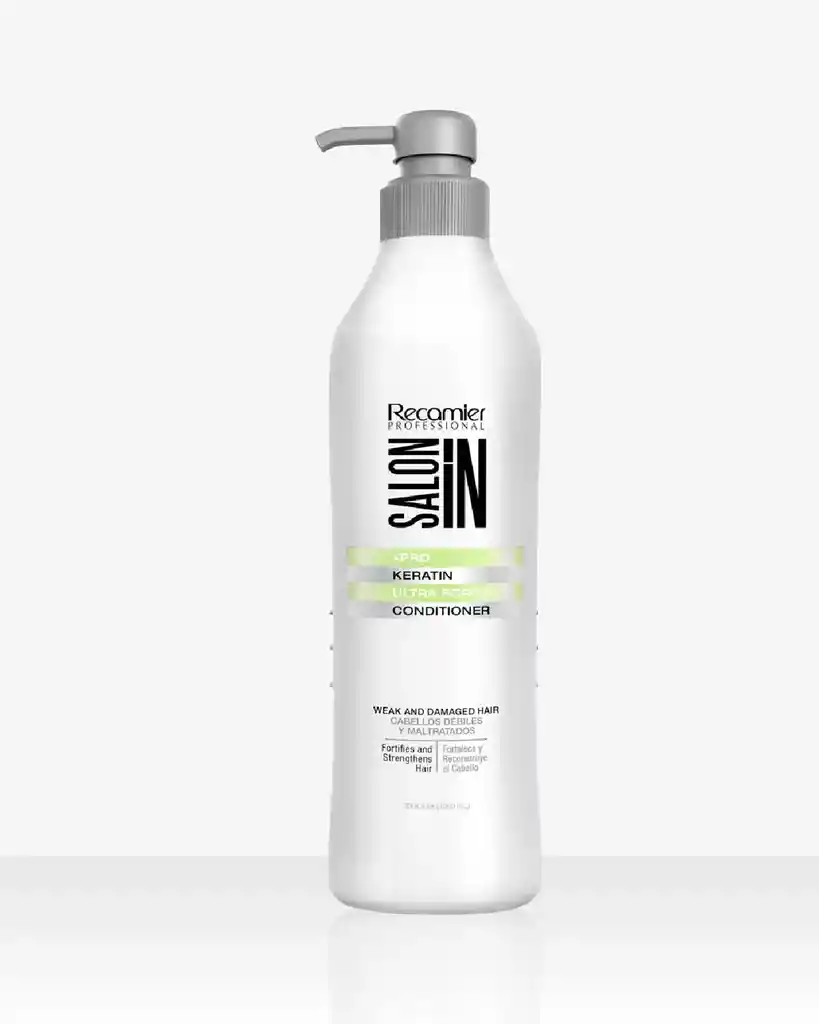 Acondicionador Keratin Ultra Force Salon In Recamier X1000 Ml