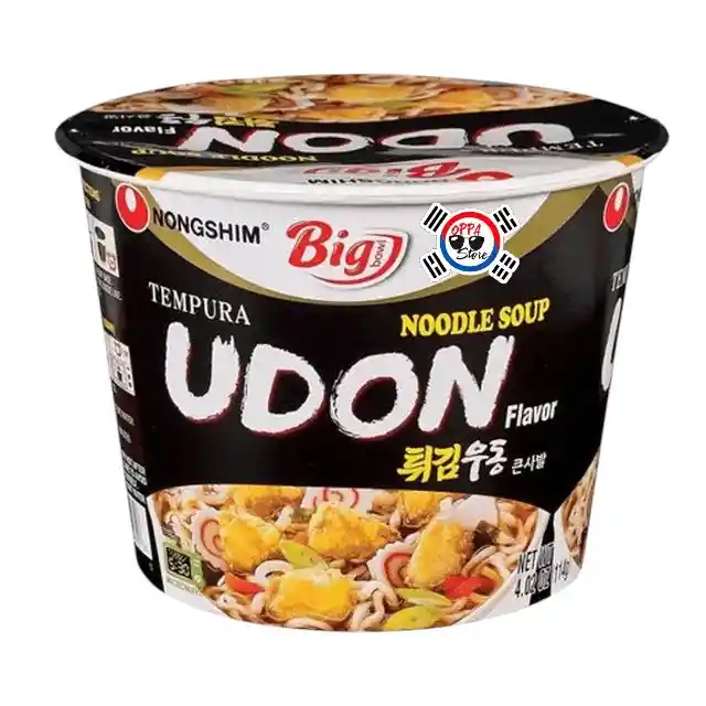 Bowl Big Ramen Udon Con Tempura Y Naruto X 111gr - No Picante
