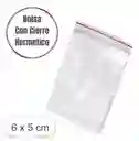 Ziploc Bolsas 6 X 5 Cm X 10 Und