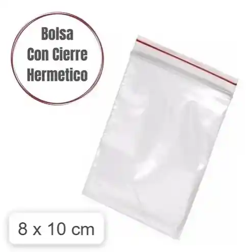 Ziploc Bolsas 8 X 10 Cm X 10 Und