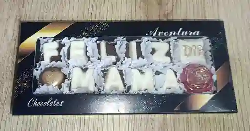 Chocolate Con Mensaje De Feliz Dia Mama