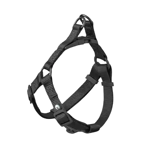 Arnés Para Perro Nylon Negro Puppis - S