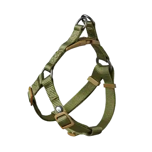Arnés Para Perro Nylon Oliva Puppis - S