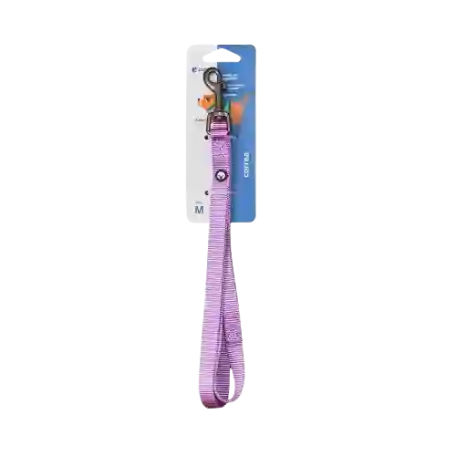 Correa Para Perro Nylon Morado Puppis - S