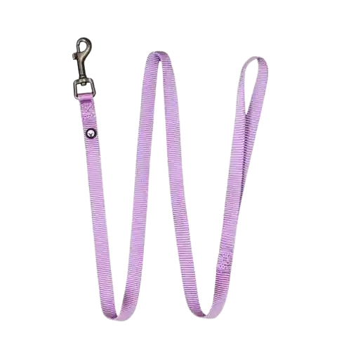 Correa Para Perro Nylon Morado Puppis - S