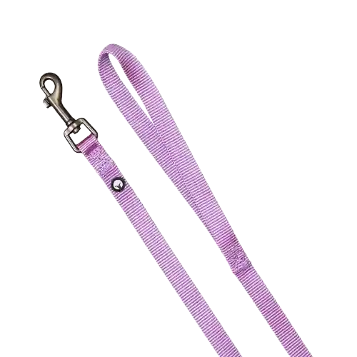 Correa Para Perro Nylon Morado Puppis - S