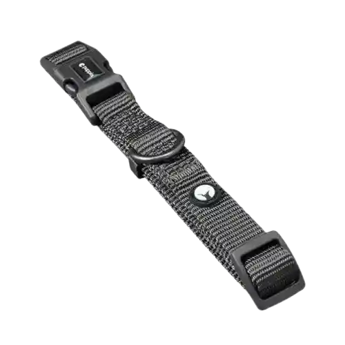 Collar Para Perro Nylon Negro Puppis - S