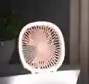 Ventilador Recargable Con Luz