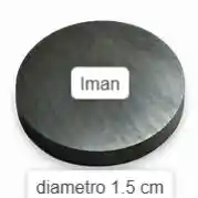 Iman Redondo Diametro 1.5 Cm